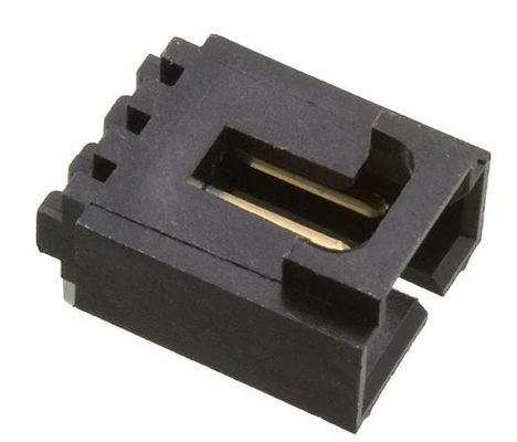 70553-0002 Tête du connecteur à travers le trou angle droit 3 position 0,100 &quot; 2,54 mm