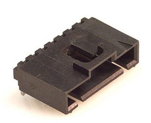 70553-0006 Tête du connecteur à travers le trou angle droit 7 position 0,100&quot;