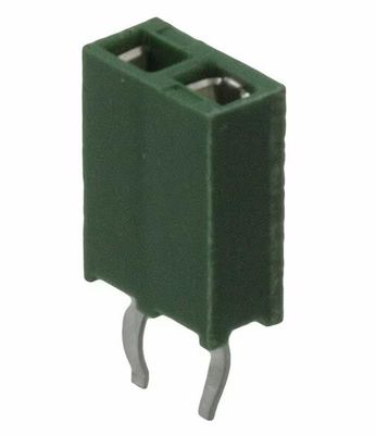 215297-2 2 Connecteur de réceptacle de position 0,100 &quot; (2,54 mm) à travers le trou d'or