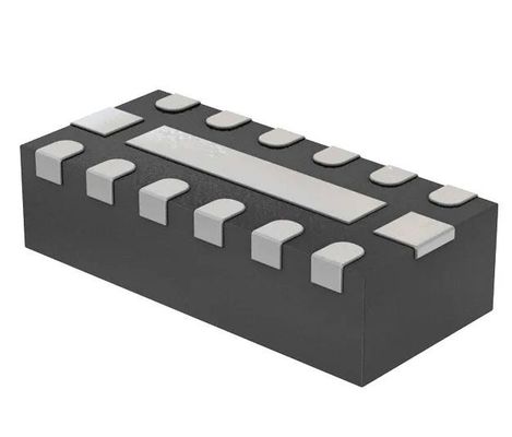 TPD6F002QDSVRQ1 RC (Pi) Filtre EMI de 2e ordre à faible débit 6 canaux C = 17pF
