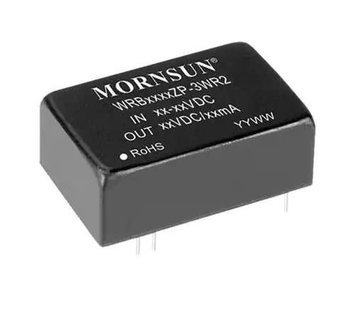 WRB0505ZP-3WR2 Module isolé Convertisseur CC 1 Sortie 5V 600mA 4.5V - 9V Entrée