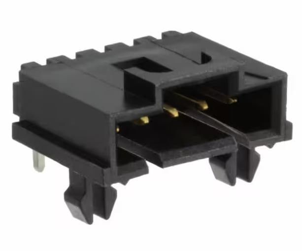 705510074 Tête du connecteur à travers le trou angle droit 5 position 0,100 &quot; 2,54 mm