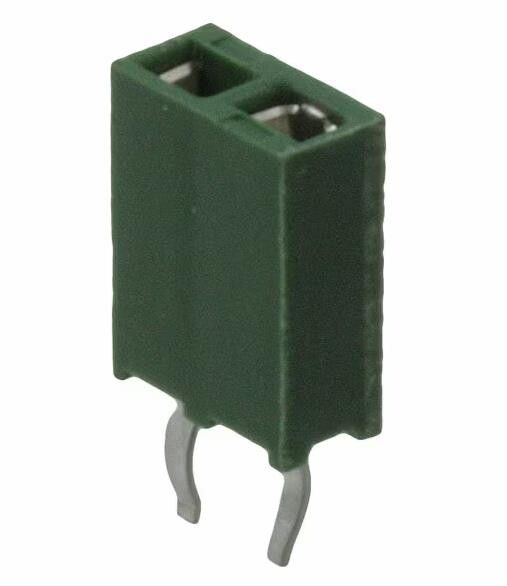 215297-2 2 Connecteur de réceptacle de position 0,100 &quot; (2,54 mm) à travers le trou d'or