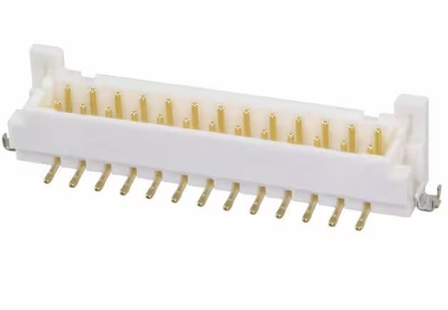 DF11C-26DP-2V ((57) Surface de l'en-tête du connecteur Monture 26 position 0,079 &quot; (2,00 mm)