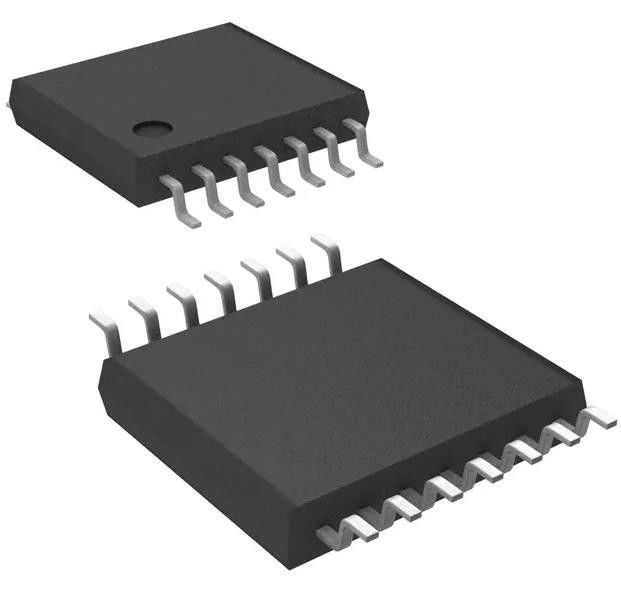 TXB0104QPWRQ1 Transformateur de niveau de tension bidirectionnel 1 circuit 4 canal 100 Mbps