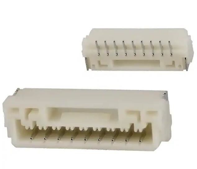 BM09B-GHS-TBT Tête du connecteur Surface montée 9 position 0,049 &quot; (1,25 mm)