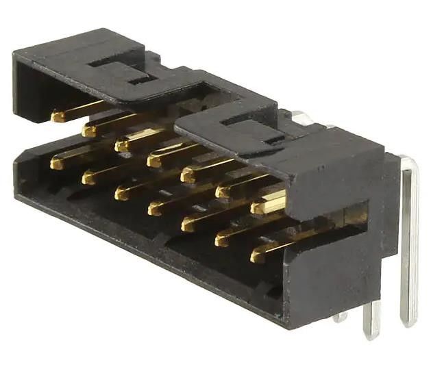87833-1420 Tête du connecteur à travers le trou Angle droit 14 position 0.079 &quot; (2.00mm)