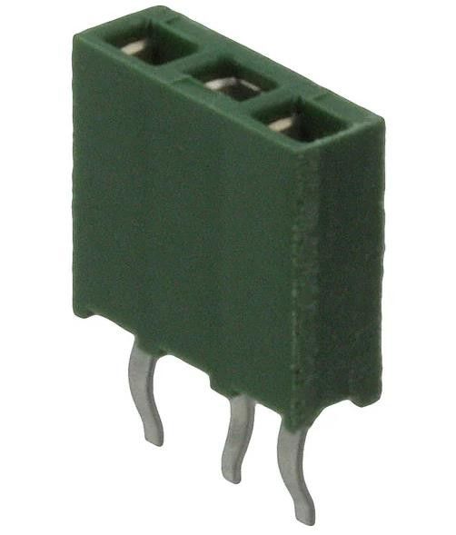 215297-3 3 Connecteur de réceptacle de position 0,100 &quot; (2,54 mm) à travers le trou d'or