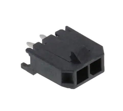 43650-0216 Tête de connecteur rectangulaire à travers le trou 2 Position 0,118 &quot; (3,00 mm)