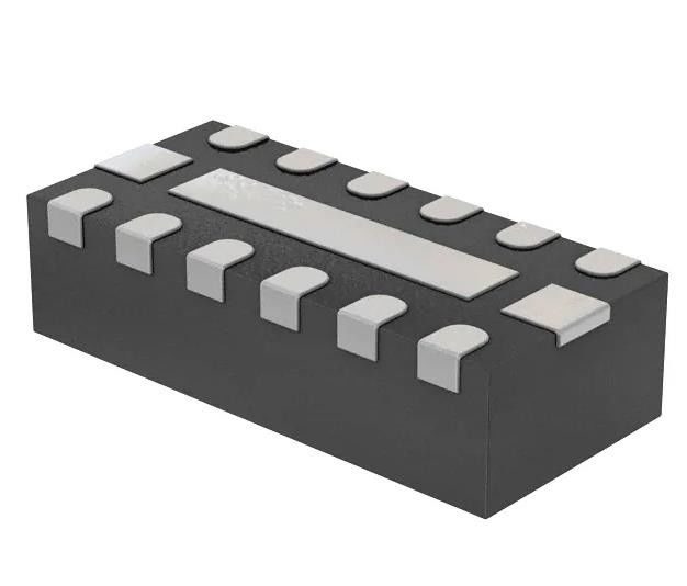 TPD6F002QDSVRQ1 RC (Pi) Filtre EMI de 2e ordre à faible débit 6 canaux C = 17pF